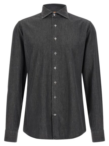 BORRIELLO 'Napoli' Denim Shirt