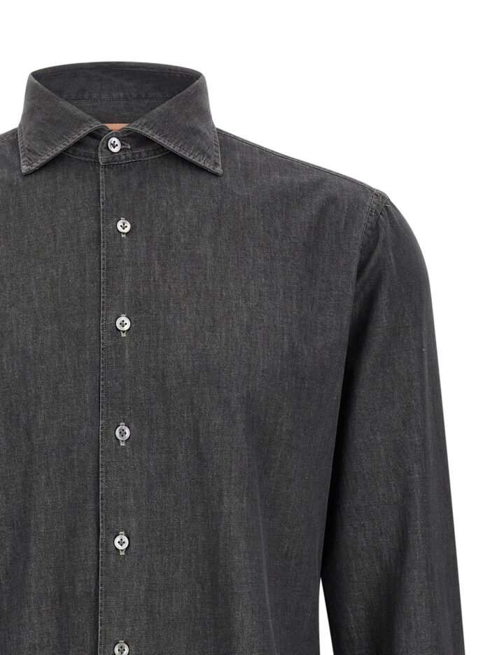 BORRIELLO 'Napoli' Denim Shirt