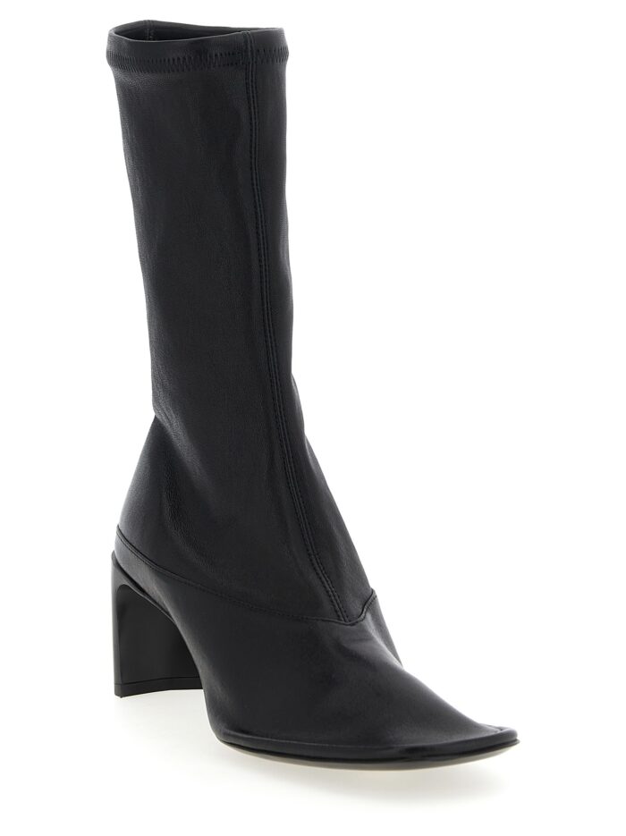 JIL SANDER Nappa Ankle Boots