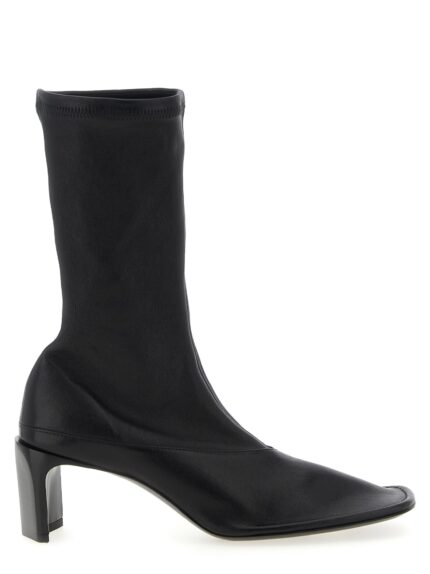 JIL SANDER Nappa Ankle Boots