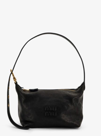 Miu Miu Nappa Aviator Leather Shoulder Bag