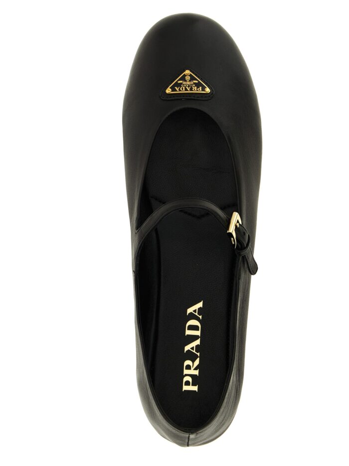 PRADA Nappa Ballet Flats