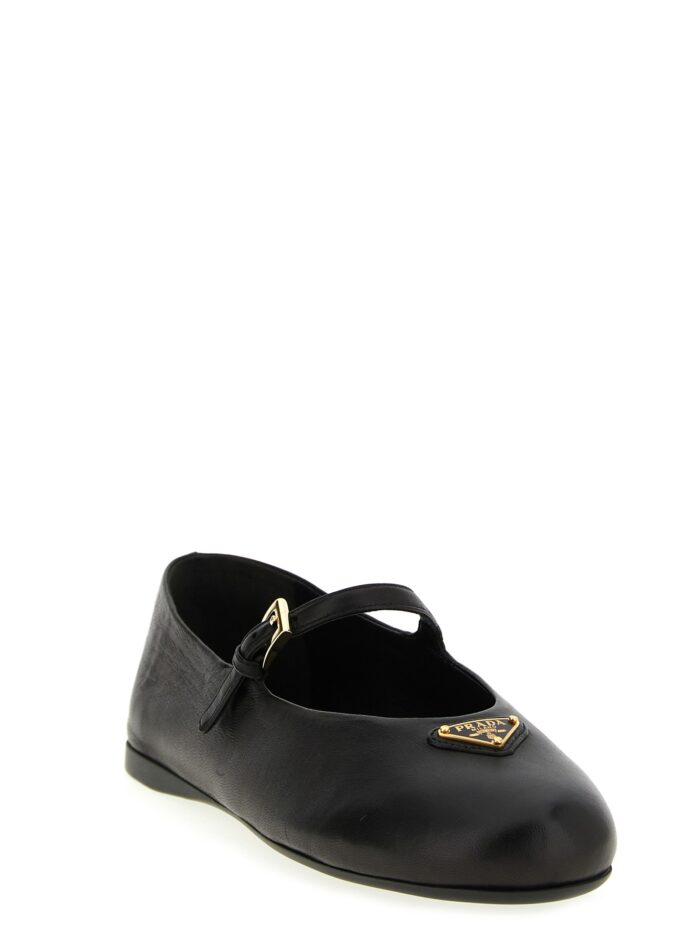 PRADA Nappa Ballet Flats