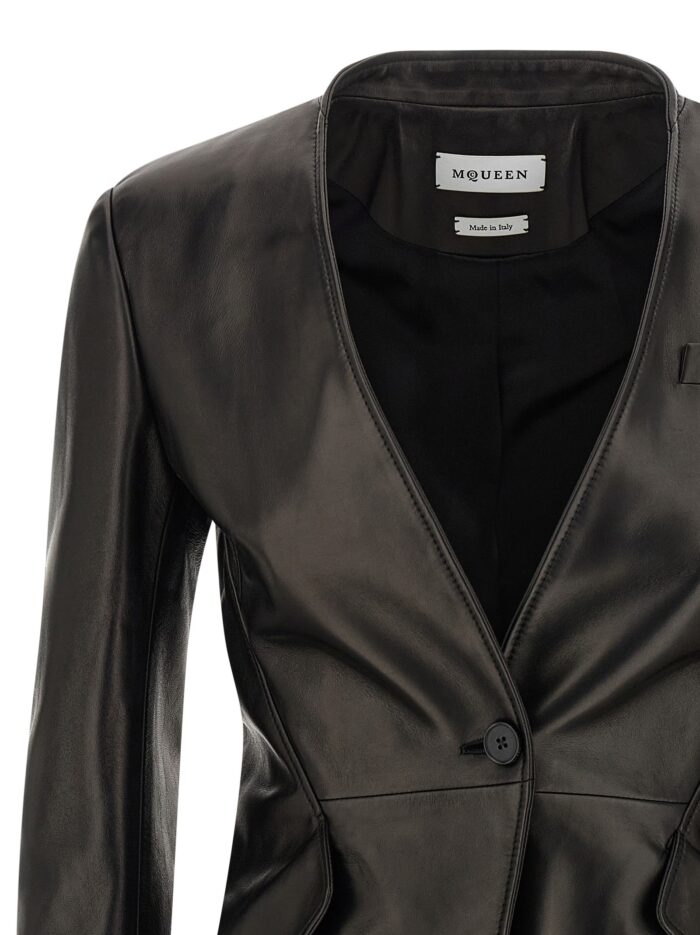 MCQUEEN Nappa Blazer