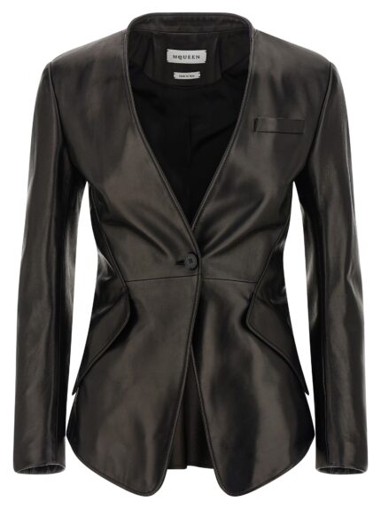 MCQUEEN Nappa Blazer