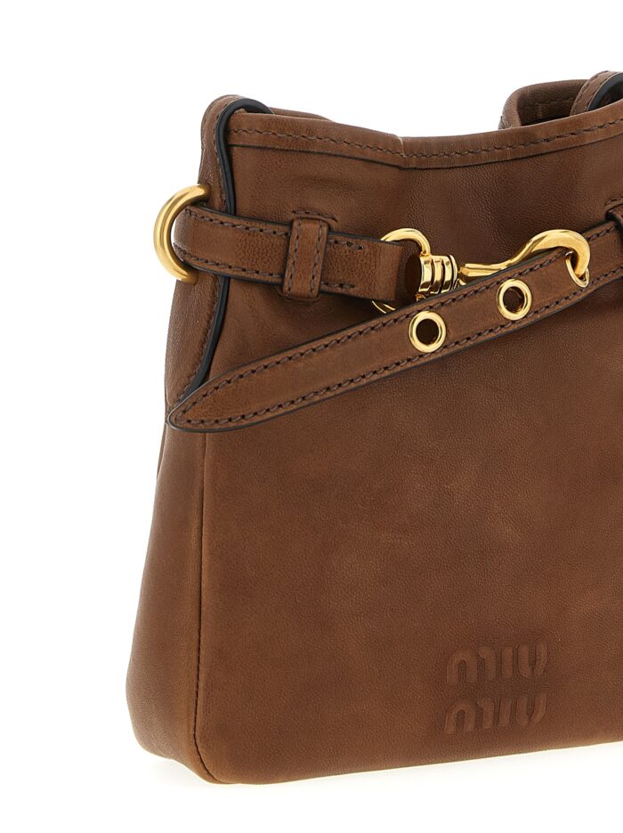 Miu Miu Nappa Leather Shoulder Strap