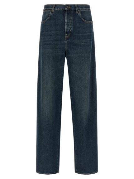 Gucci 'Nastro Web' Baggy Jeans