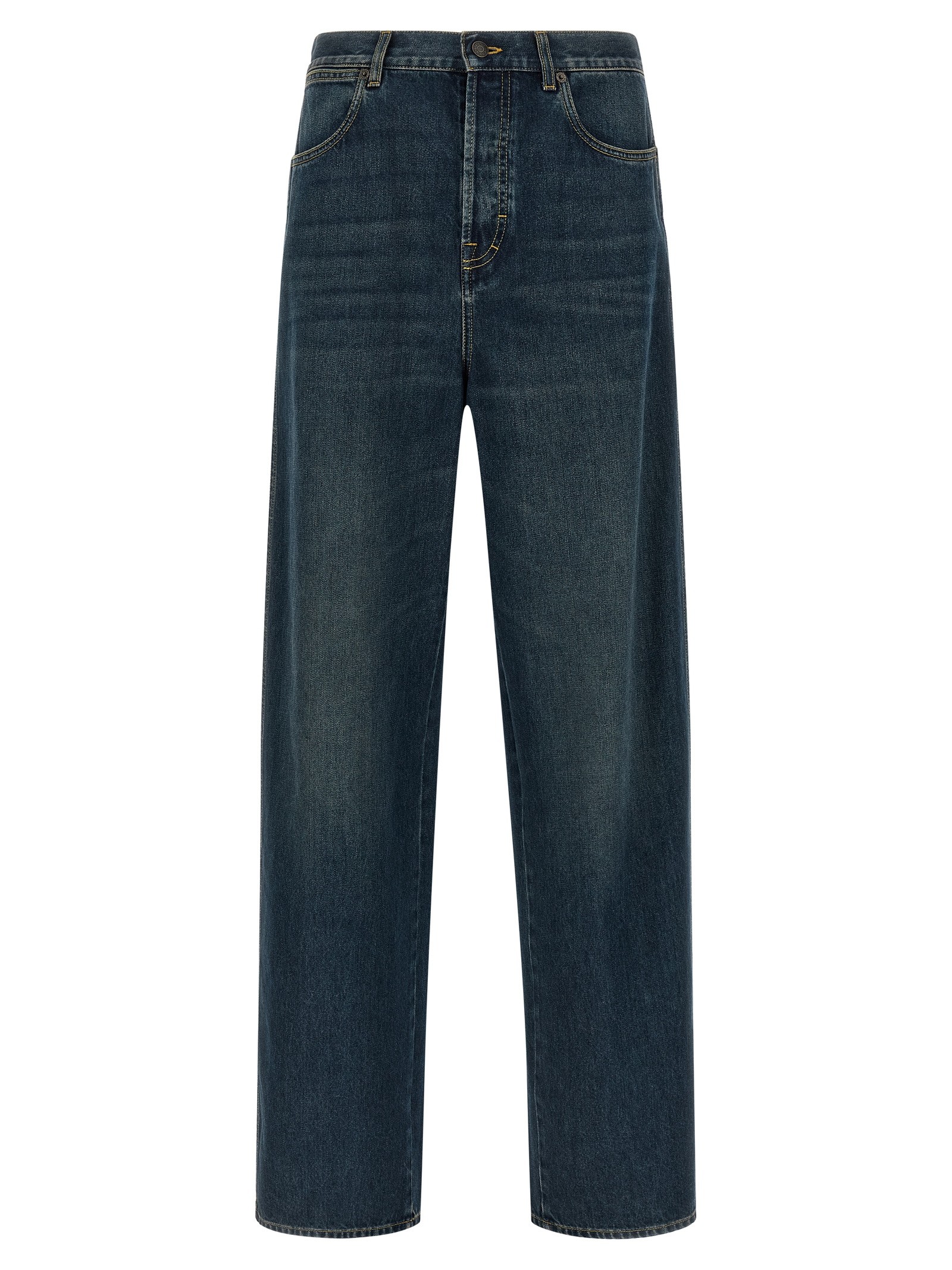 Gucci 'Nastro Web' Baggy Jeans