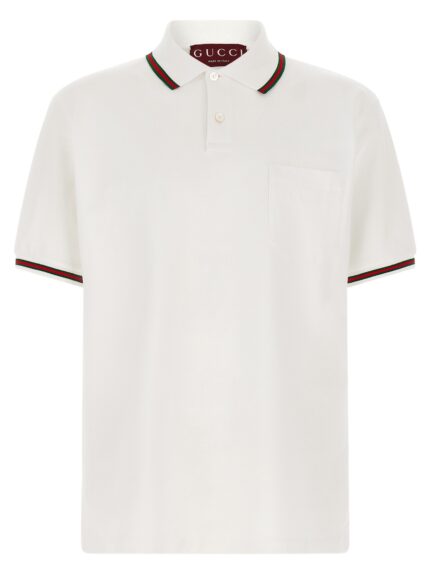 Gucci 'Nastro Web' Polo Shirt