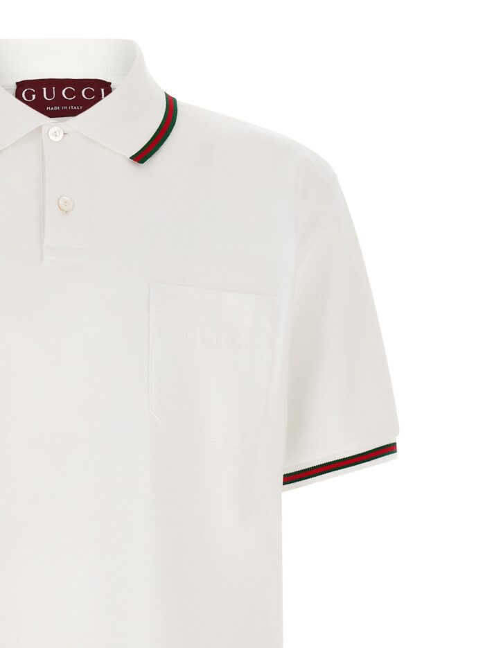 Gucci 'Nastro Web' Polo Shirt