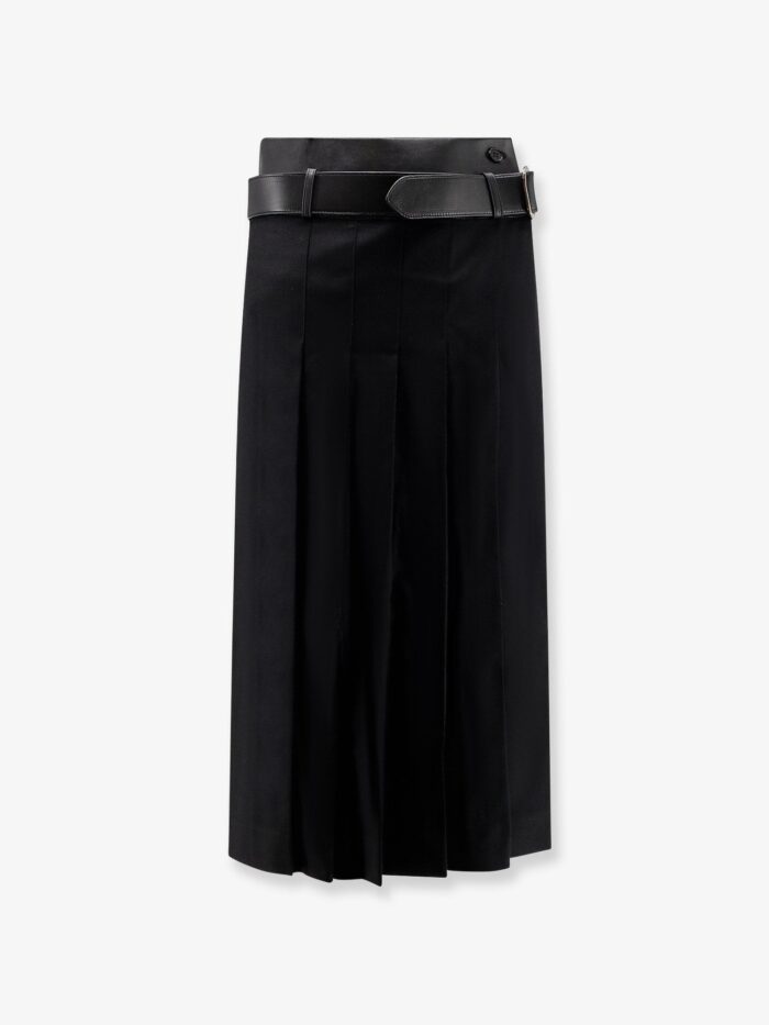 r2w nayla pleated wool trousers skirt R2w Nayla Pleated Wool Trousers Skirt