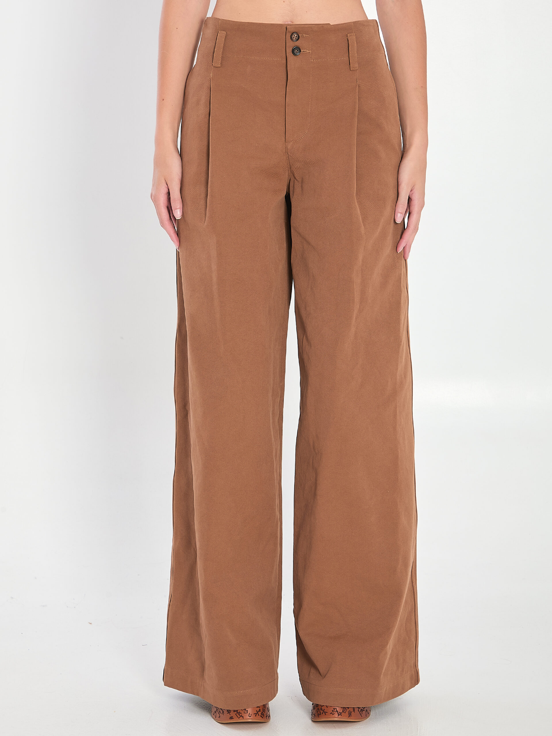 Chloe Wide-leg Trousers