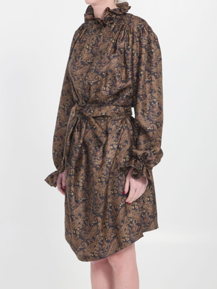 Saint Laurent Paisly dress
