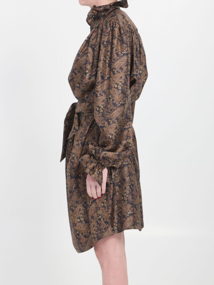 Saint Laurent Paisly dress