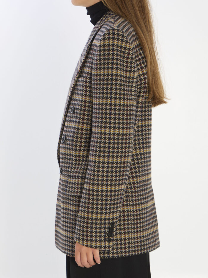 Saint Laurent Checked wool jacket