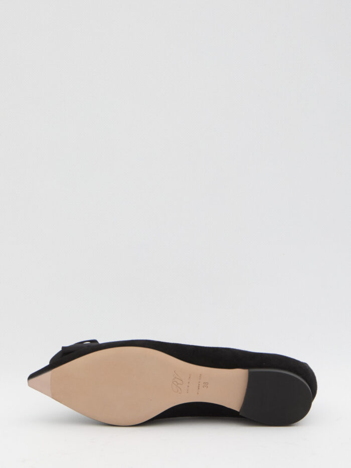 Roger Vivier I Love Vivier ballerinas with rose