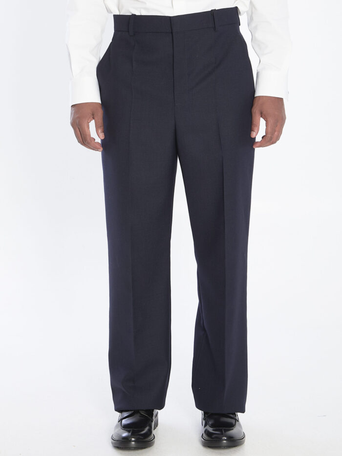 saint laurent chiné wool trousers Saint Laurent Chiné wool trousers