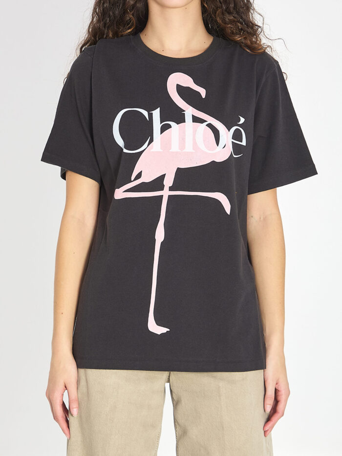 Chloe Oversized T-shirt with logo