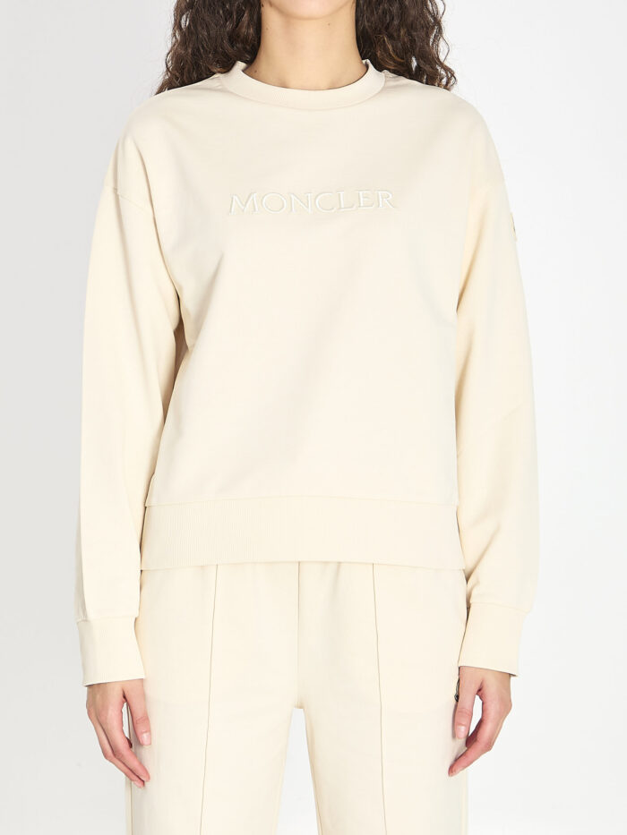 moncler cotton crewneck sweatshirt Moncler Cotton crewneck sweatshirt