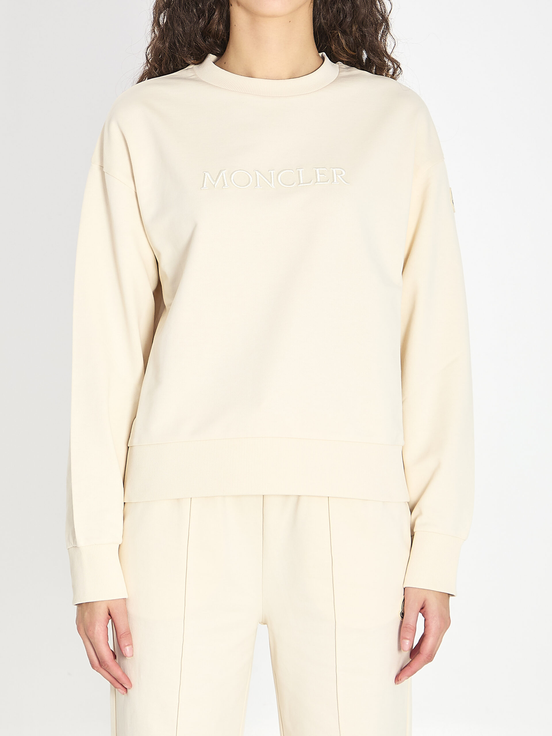 Moncler Cotton crewneck sweatshirt
