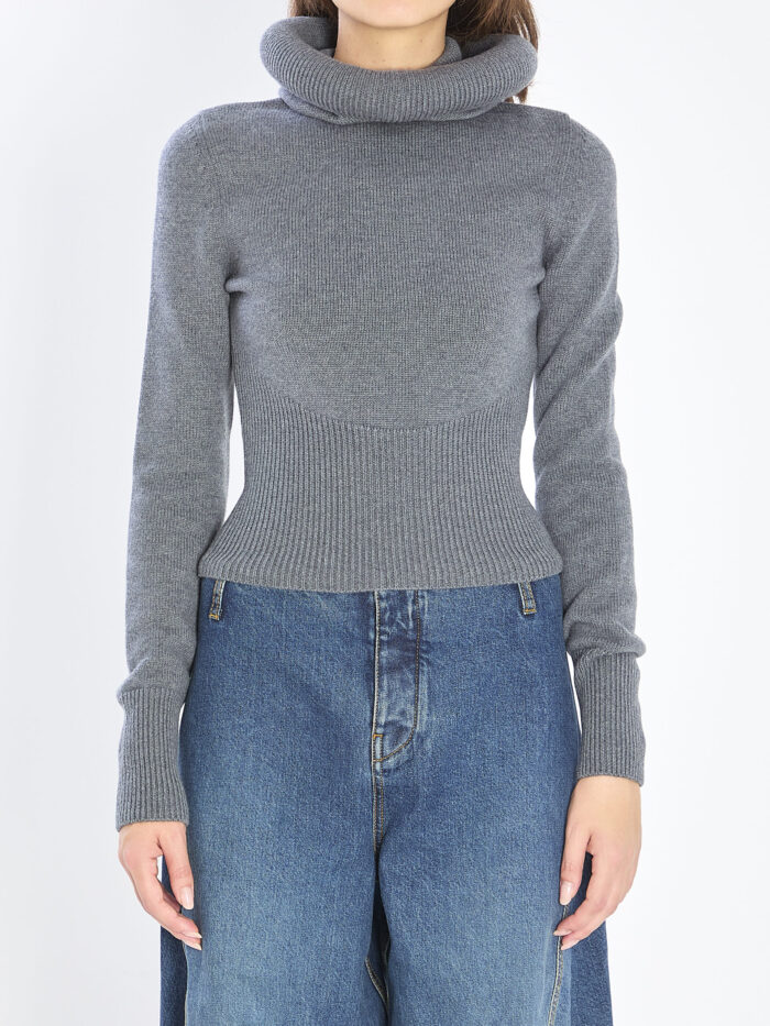 alaia sculptural hood pullover Alaia Sculptural-hood pullover