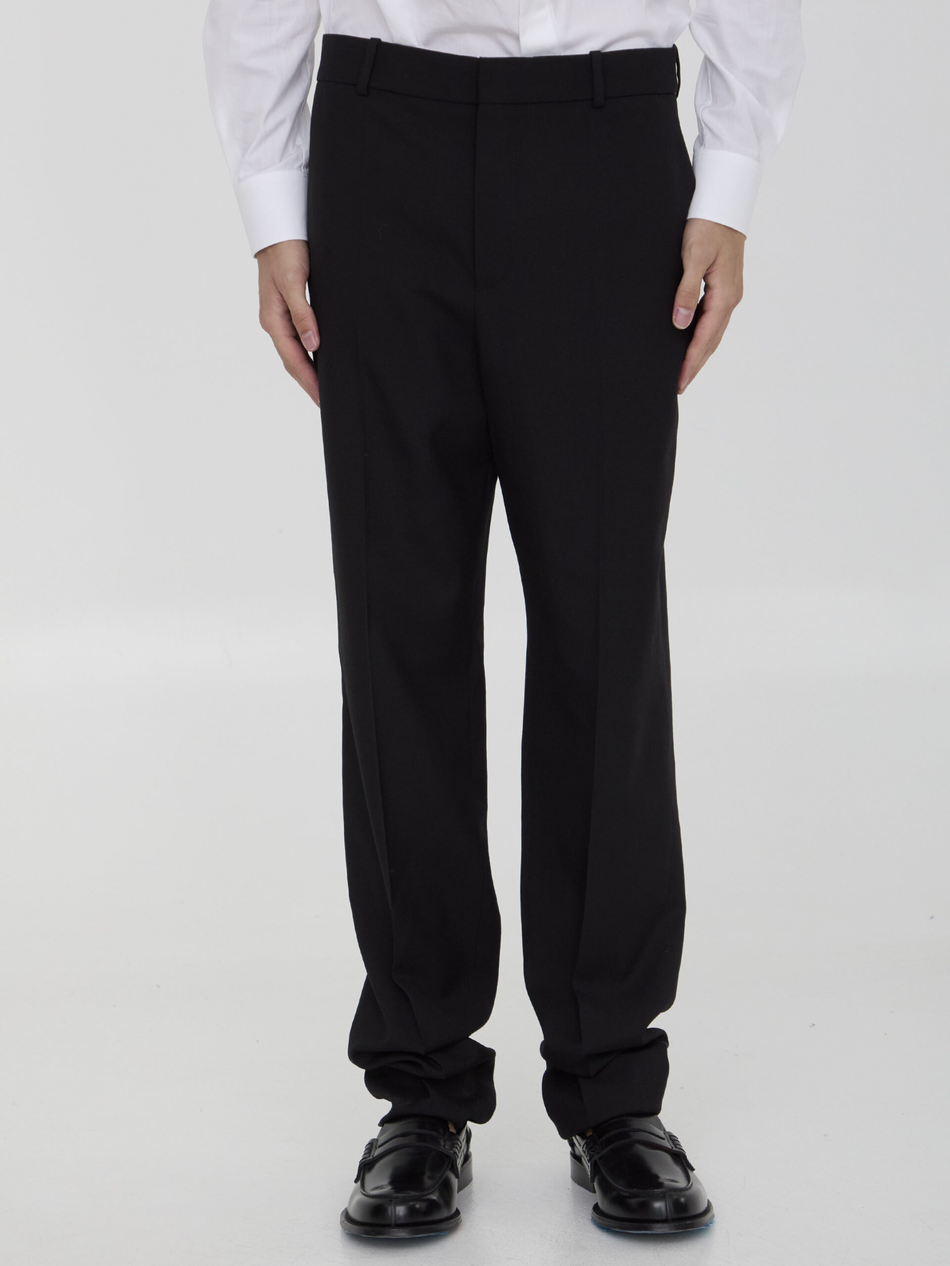 Saint Laurent Wool gabardine trousers