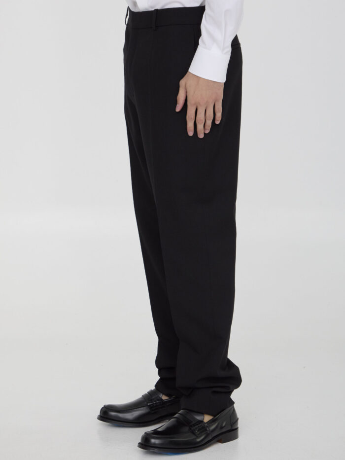 Saint Laurent Wool gabardine trousers