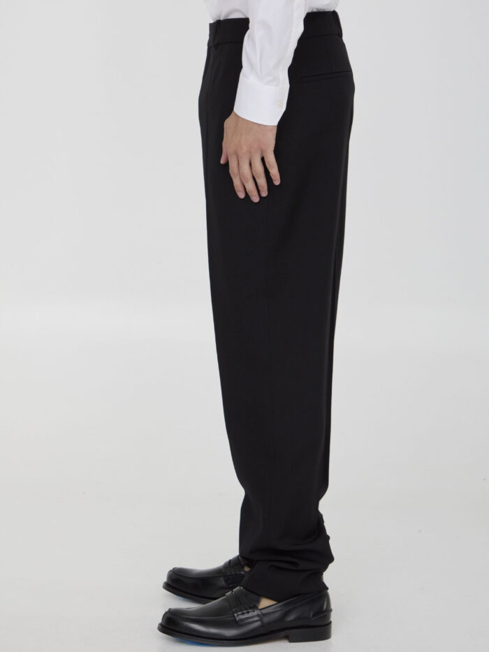 Saint Laurent Wool gabardine trousers