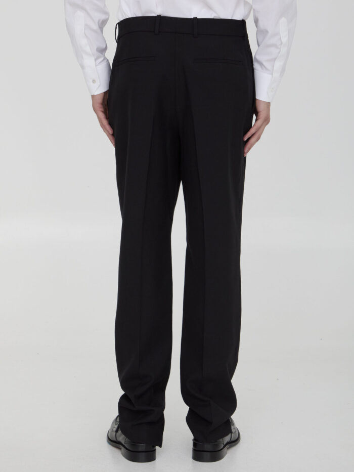 Saint Laurent Wool gabardine trousers