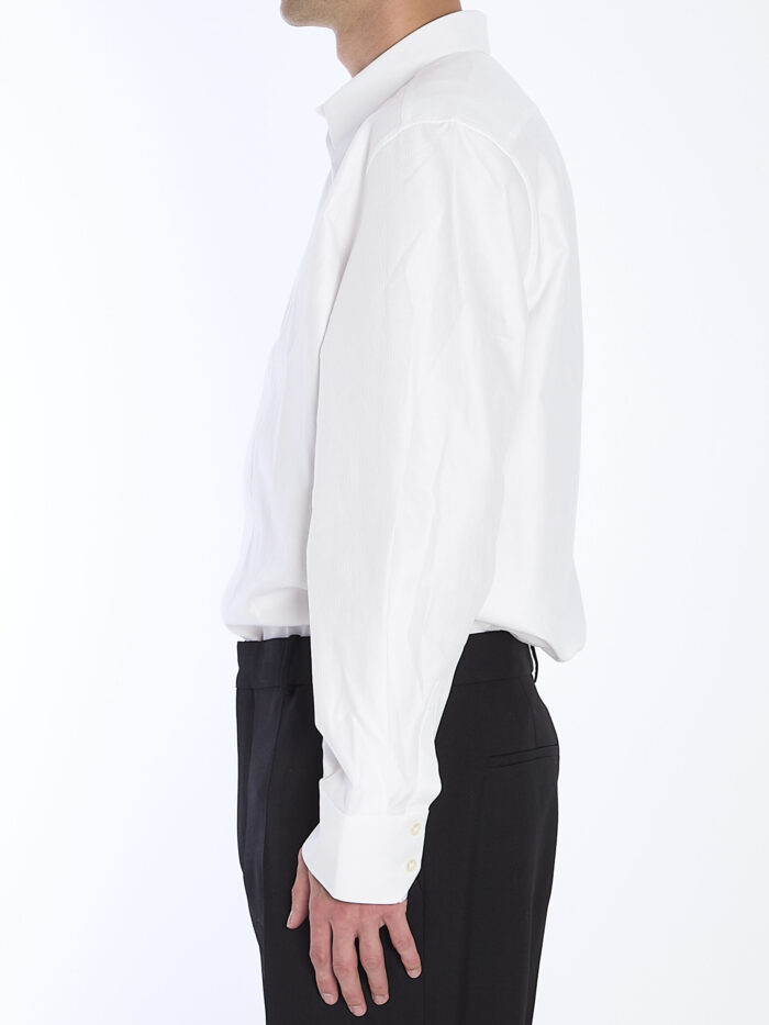 Saint Laurent Shirt in striped cotton poplin