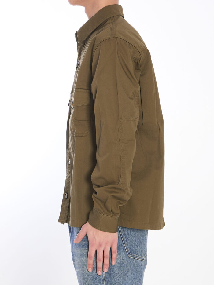 Saint Laurent Cotton twill overshirt
