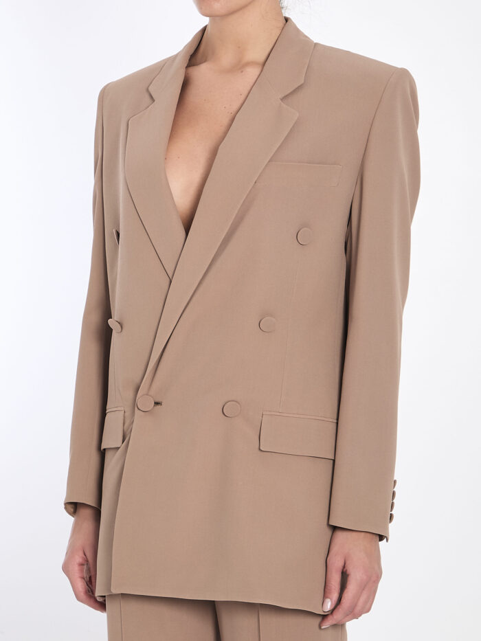 Saint Laurent Jacket in silk crepe