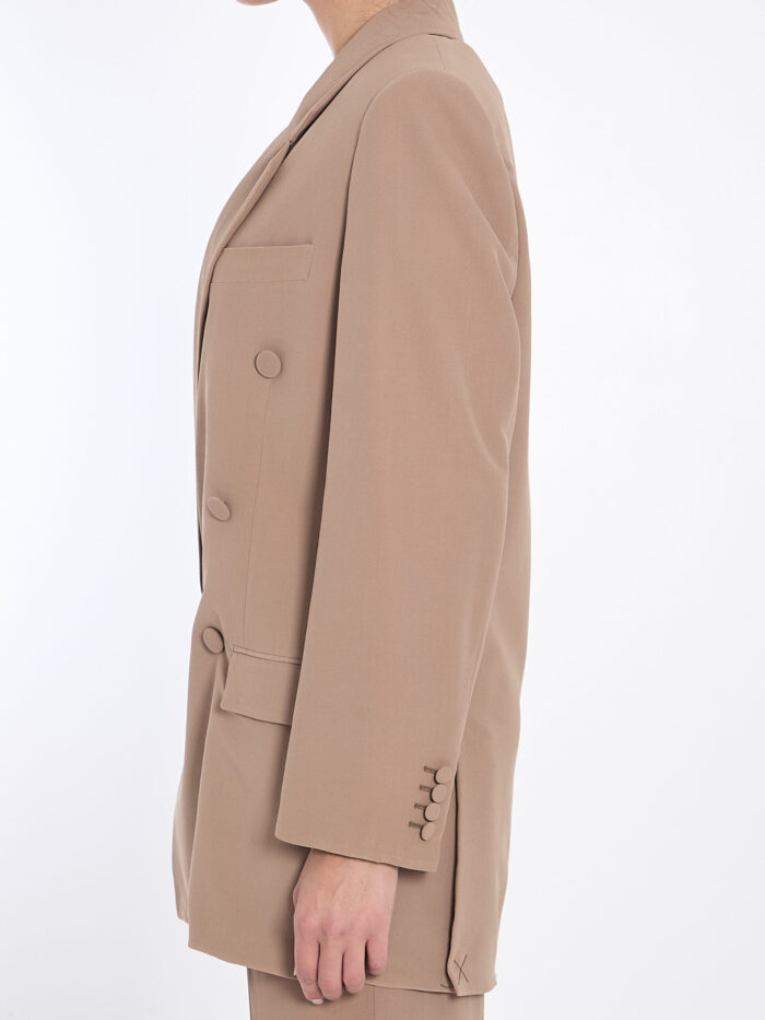 Saint Laurent Jacket in silk crepe