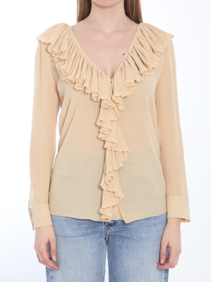 Saint Laurent Ruffled blouse