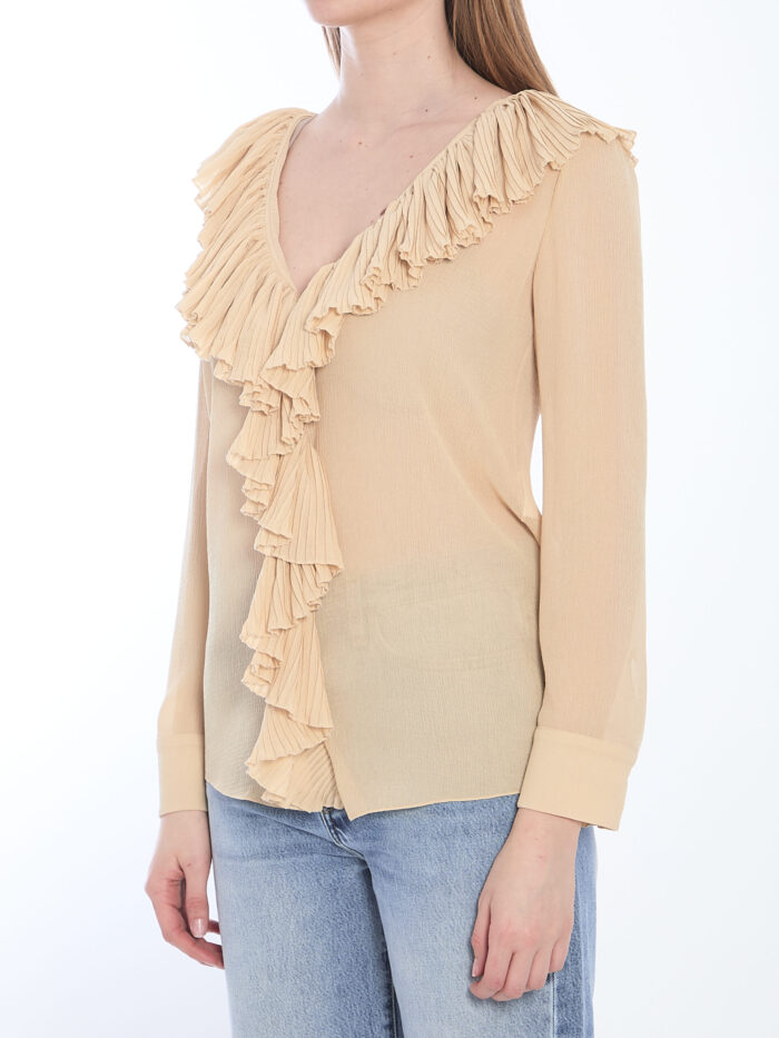 Saint Laurent Ruffled blouse