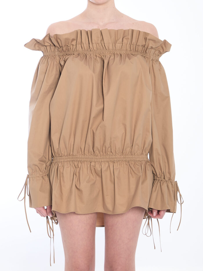 saint laurent ruched mini dress Saint Laurent Ruched mini dress
