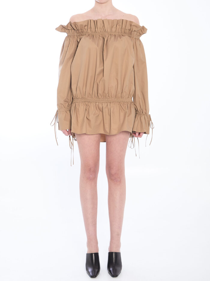 Saint Laurent Ruched mini dress