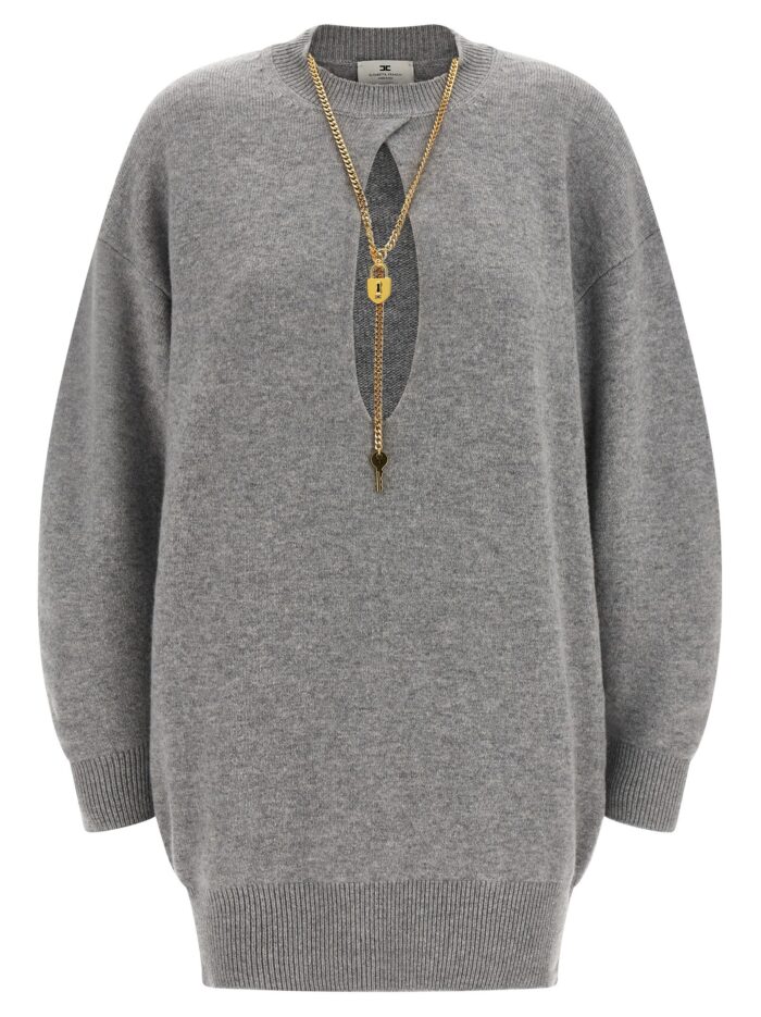 elisabetta franchi necklace dress Elisabetta Franchi Necklace Dress