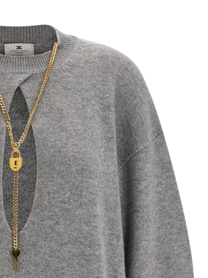 Elisabetta Franchi Necklace Dress