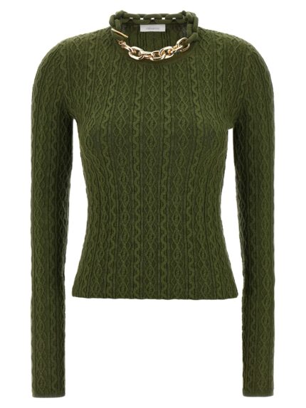 Paco Rabanne Necklace Sweater