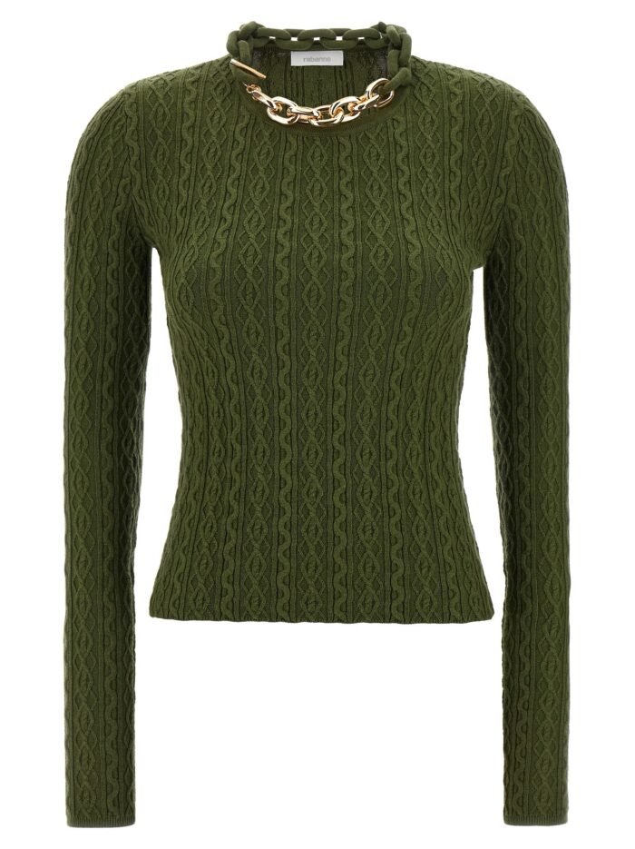 paco rabanne necklace sweater Paco Rabanne Necklace Sweater