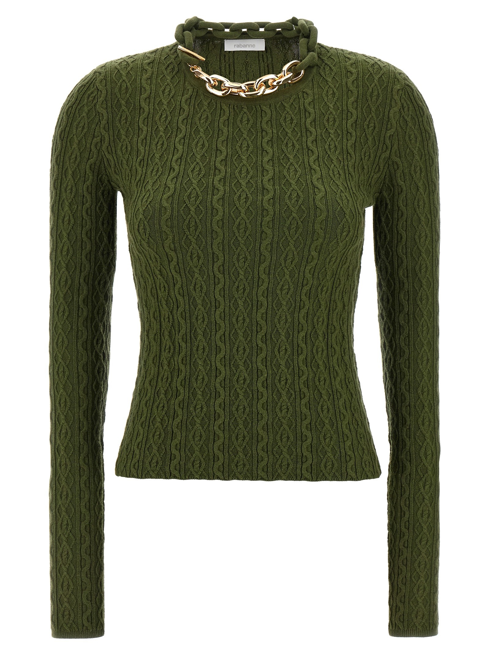 Paco Rabanne Necklace Sweater
