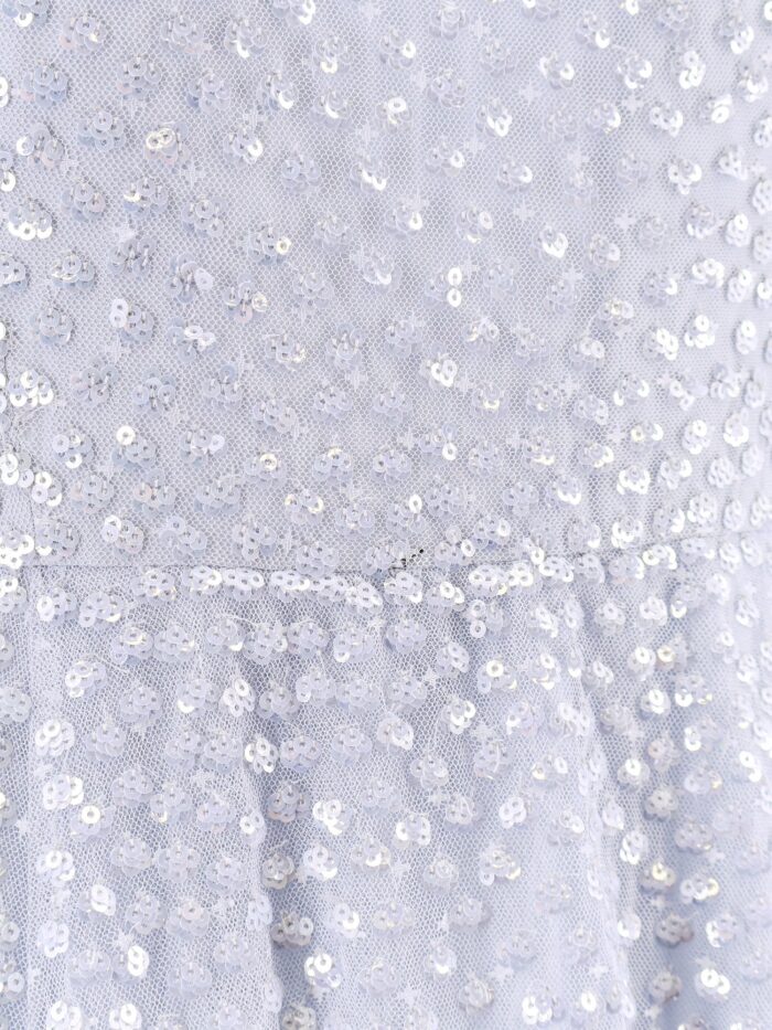 NEEDLE & THREAD One-shoulder Long Dress With Sequins