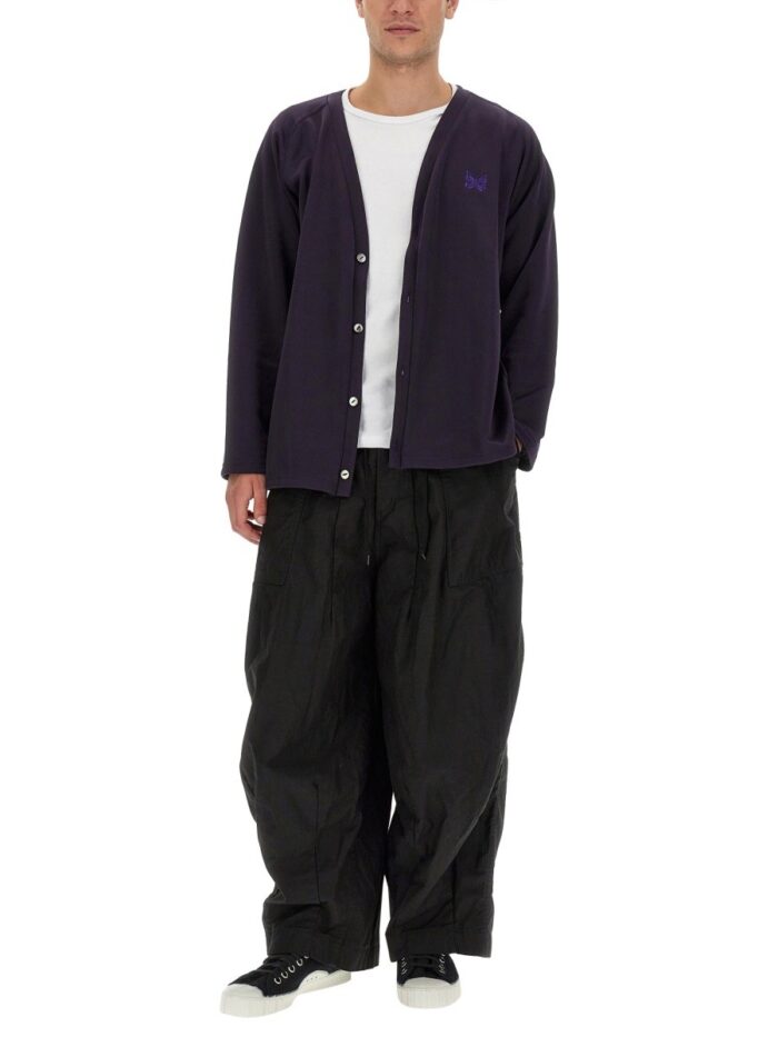 NEEDLES CARDIGAN WITH LOGO