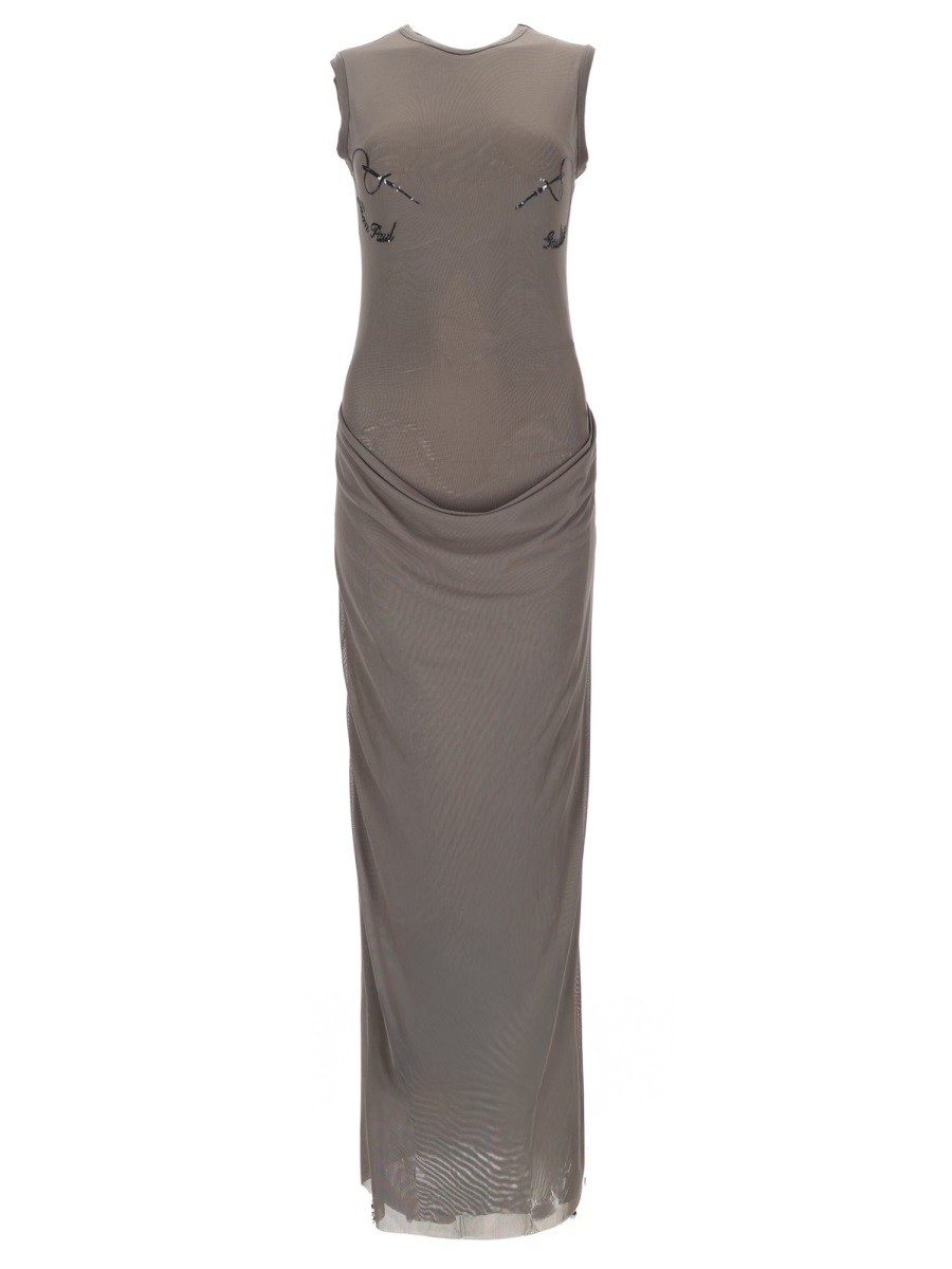 Jean Paul Gaultier "needles" Long Dress