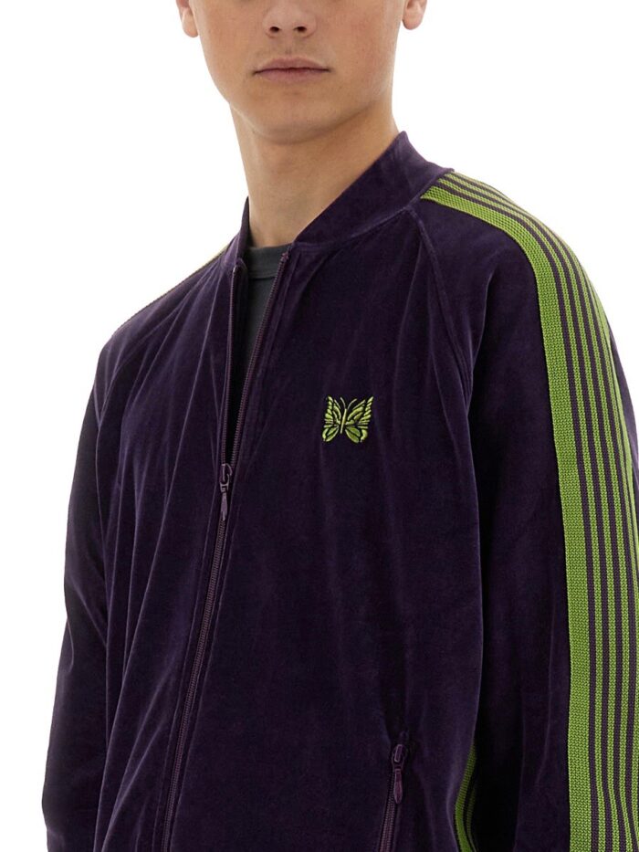 NEEDLES ZIP SWEATSHIRT.