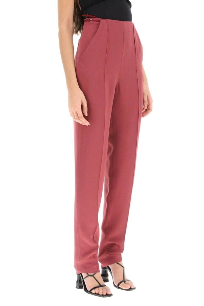 NENSI DOJAKA Viscose Pants With Straps