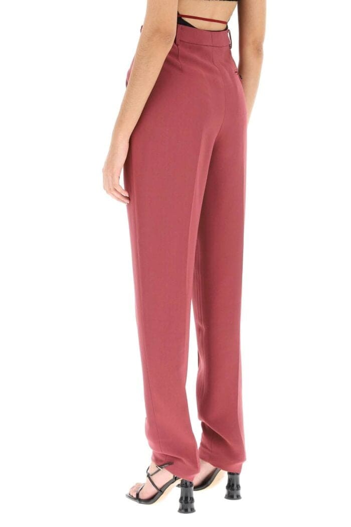 NENSI DOJAKA Viscose Pants With Straps