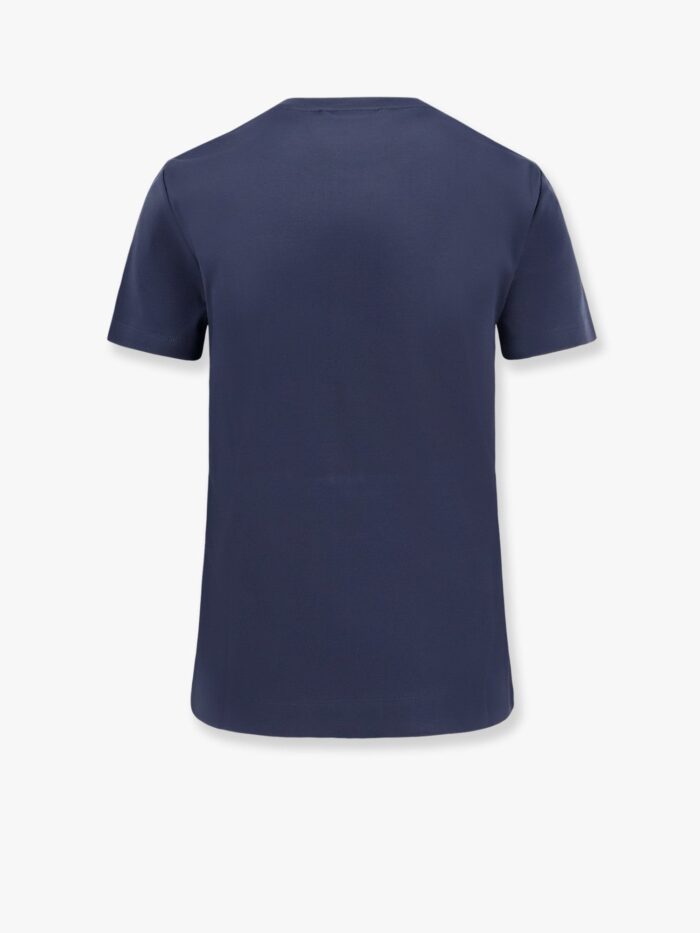 Nerina Cotton T-shirt With Max Mara Embroidery