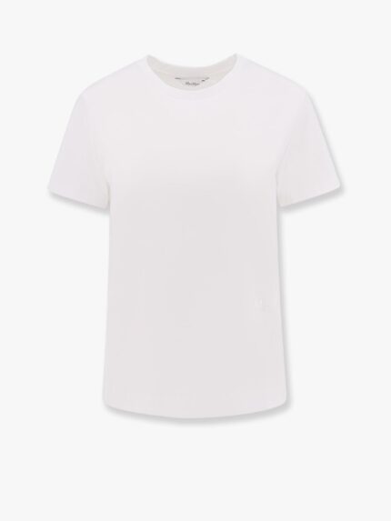 Nerina Cotton T-shirt With Max Mara Embroidery